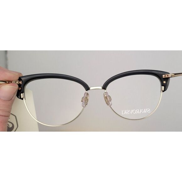 NIB - Swarovski Glitter Pale Gold Frame with case & cloth - Picture 7 of 14